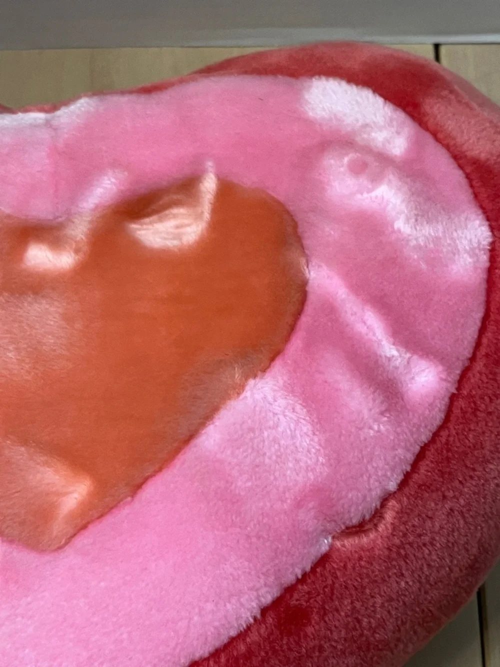 Powerpuff Girls Warner Bros Studio Store  2000 Pink Plush Heart Shaped Pillow